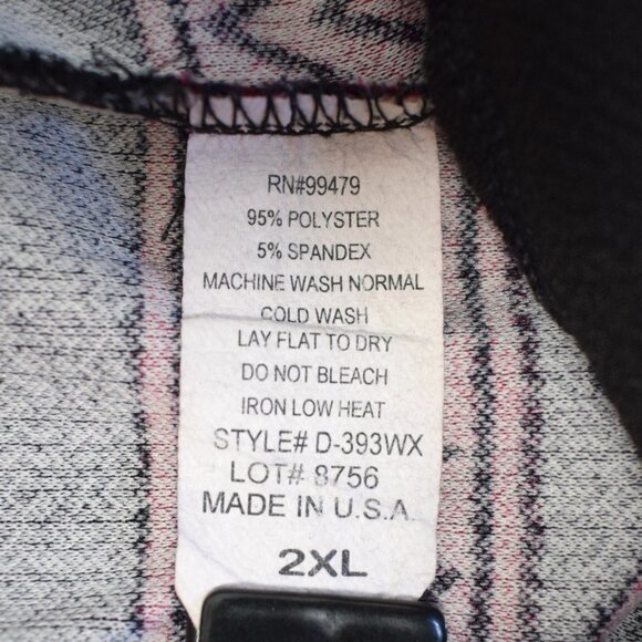 Ashley Blue Aztec Print Wide Leg Pants 2XL XXL - Picture 7 of 8